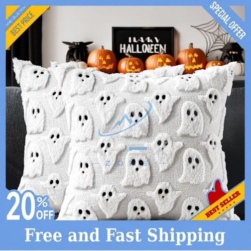 Miulee white halloween pillow - miulee,