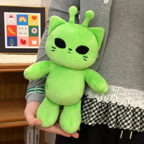 Cute alien cat plush - toy, super